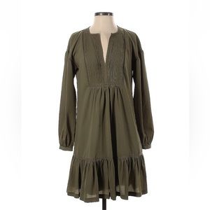 Banana Republic Olive Green Casual Dress, Size Small